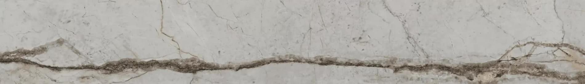 Плитка Керама Марацци Ифран Плинтус Серый Светлый Матовый Обрезной 9.5x60 см, поверхность матовая