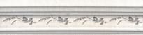 Плитка Керама Марацци Кантри Шик Бордюр Багет Белый Декорированный 5x20 см, поверхность матовая
