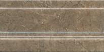 Плитка Керама Марацци Каприччо Плинтус Коричневый Глянцевый 10x20 см, поверхность глянец