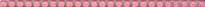 Плитка Керама Марацци Карандаш Бисер Розовый 0.6x20 см, поверхность глянец
