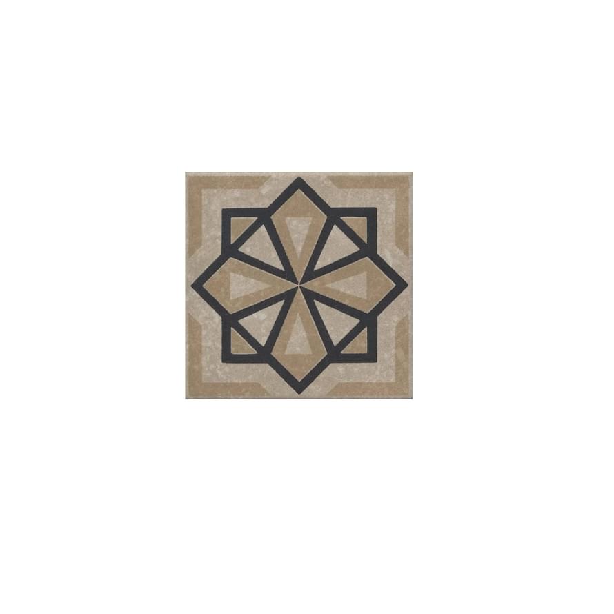 Плитка Керама Марацци Касабланка Декор Бежевый Светлый Матовый 9.8x9.8 см, поверхность матовая