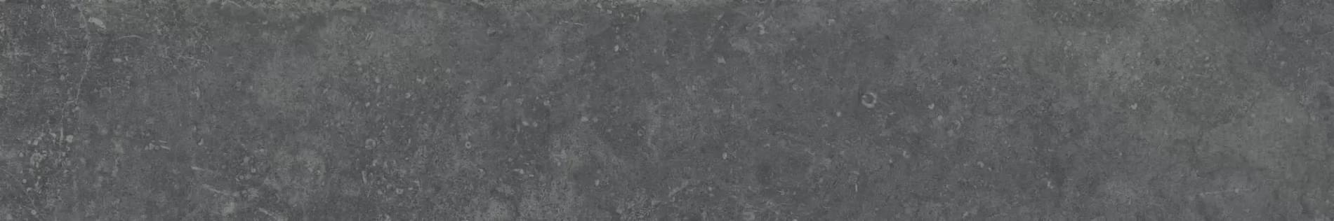 Плитка Керама Марацци Касабланка Плинтус Hp Антрацит Матовый Обрезной 9.5x60 см, поверхность матовая