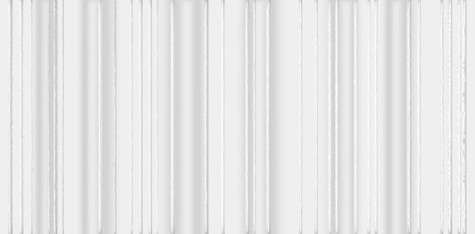 Плитка Керама Марацци Касба Декор Белый Структура 7.4x15 см, поверхность матовая, рельефная