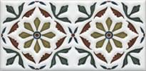 Плитка Керама Марацци Клемансо Декор Орнамент 4 7.4x15 см, поверхность глянец