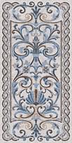 Плитка Керама Марацци Ковры Мозаика Синий Декорированный Лаппатированный 119.5x238.5 см, поверхность полуполированная