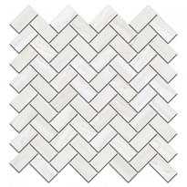 Плитка Керама Марацци Контарини Декор Белый Мозаичный 31.5x30 см, поверхность глянец