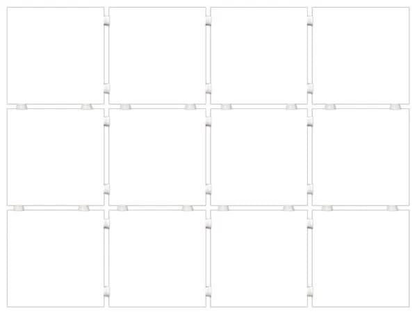 Плитка Керама Марацци Конфетти Белый Матовый Из 12 Частей 29.4x39.2 см, поверхность матовая