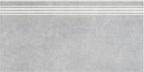 Плитка Керама Марацци Королевская Дорога Ступень Серый Светлый Обрезной 30x60 см, поверхность матовая