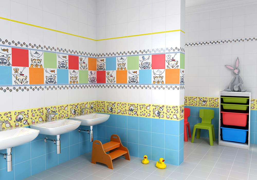 керамика фабрики Керама Марацци коллекция Кошки Мышки