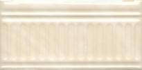 Плитка Керама Марацци Летний Сад Бордюр Беж Структурированный 9.9x20 см, поверхность глянец, рельефная