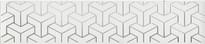 Плитка Керама Марацци Ломбардиа Бордюр Белый 5.4x25 см, поверхность матовая