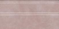 Плитка Керама Марацци Марсо Плинтус Розовый Обрезной 15x30 см, поверхность матовая