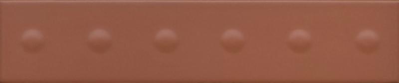 Плитка Керама Марацци Медина 1 Оранжевый Матовый Структура 6x28.5 см, поверхность матовая, рельефная