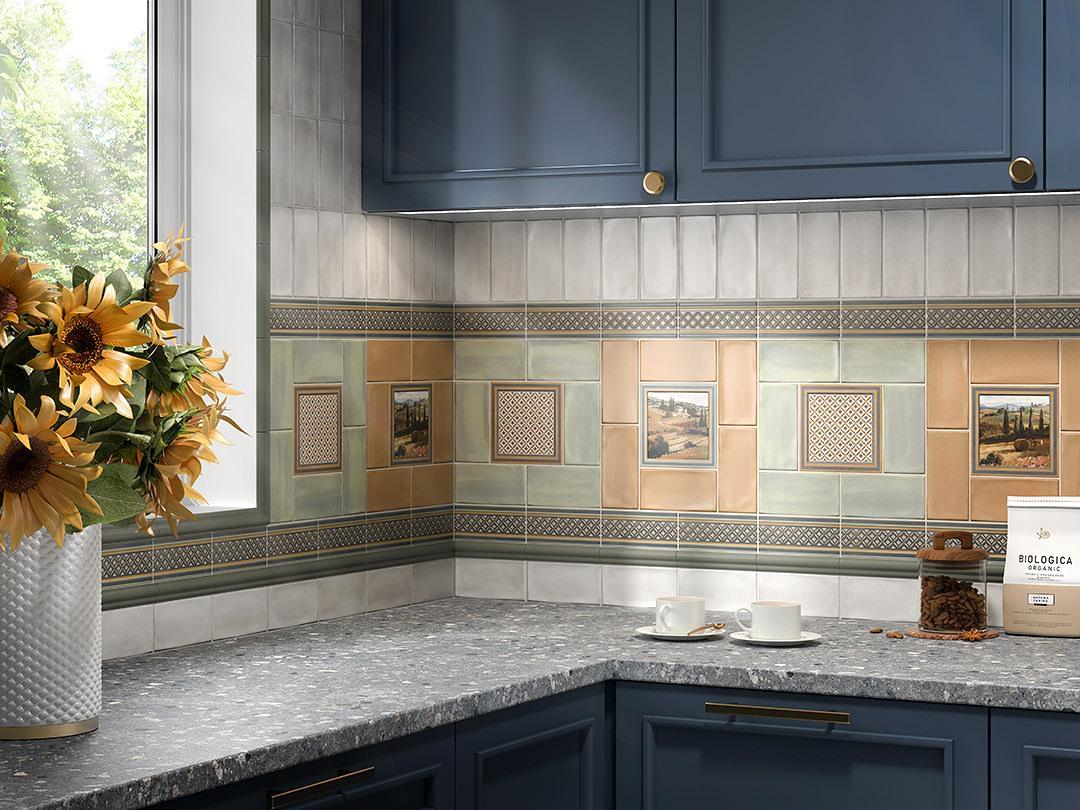 керамика фабрики Керама Марацци коллекция Монтальбано