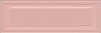 Плитка Керама Марацци Монфорте Розовый Панель Обрезной 40x120 см, поверхность матовая, рельефная