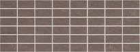 Плитка Керама Марацци Орсэ Декор Коричневый Мозаичный 15x40 см, поверхность матовая