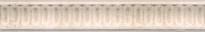 Плитка Керама Марацци Пантеон Бордюр Беж 4x25 см, поверхность матовая