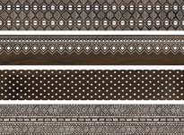 Плитка Керама Марацци Про Вуд Коричневый Декорированный Обрезной 20x119.5 см, поверхность матовая