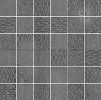 Плитка Керама Марацци Про Дабл Декор Антрацит Мозаичный 30x30 см, поверхность матовая