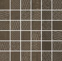 Плитка Керама Марацци Про Дабл Декор Коричневый Мозаичный 30x30 см, поверхность матовая