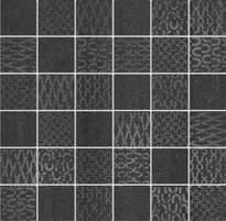Плитка Керама Марацци Про Дабл Декор Черный Мозаичный 30x30 см, поверхность матовая