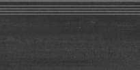 Плитка Керама Марацци Про Дабл Ступень Черный Обрезной 30x60 см, поверхность матовая