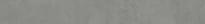 Плитка Керама Марацци Про Догана Плинтус Серый Тёмный Матовый Обрезной 9.5x80 см, поверхность матовая