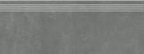 Плитка Керама Марацци Про Догана Ступень Антрацит Матовый Обрезной 30x80 см, поверхность матовая