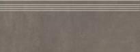 Плитка Керама Марацци Про Догана Ступень Коричневый Матовый Обрезной 30x80 см, поверхность матовая