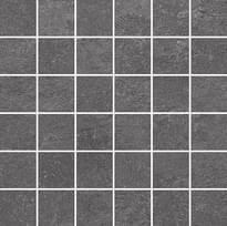 Плитка Керама Марацци Про Стоун Декор Антрацит Мозаичный 30x30 см, поверхность матовая