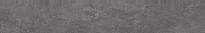 Плитка Керама Марацци Про Стоун Плинтус Антрацит Обрезной 9.5x60 см, поверхность матовая