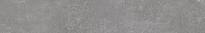 Плитка Керама Марацци Про Стоун Плинтус Серый Темный Обрезной 9.5x60 см, поверхность матовая
