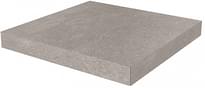 Плитка Керама Марацци Про Стоун Ступень Угловая Клееная Серый 33x33 см, поверхность матовая