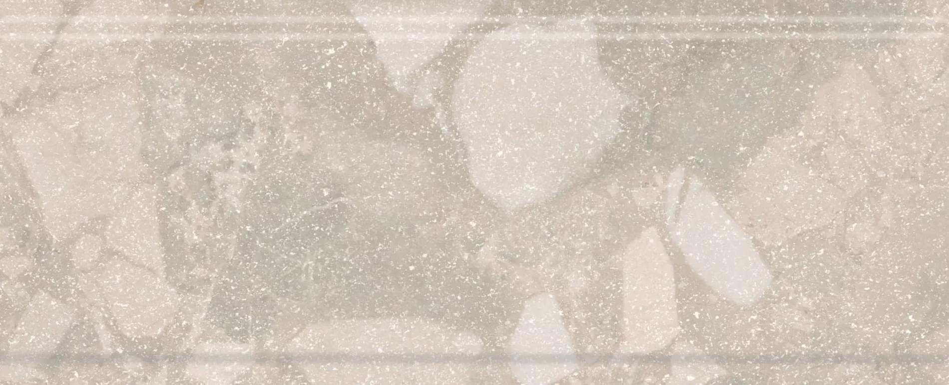 Плитка Керама Марацци Рабат Бордюр Стоун Бежевый Матовый Обрезной 30x12 см, поверхность матовая