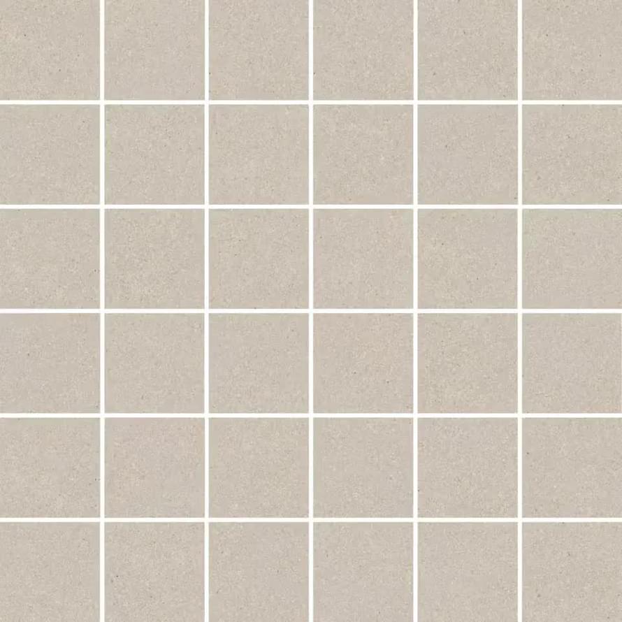Плитка Керама Марацци Рабат Декор Мозаичный Бежевый Матовый Обрезной 30x30 см, поверхность матовая