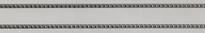 Плитка Керама Марацци Раваль Бордюр Серый Светлый Обрезной 14.5x89.5 см, поверхность матовая