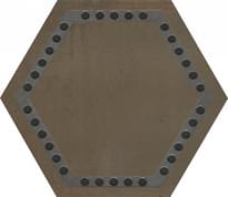 Плитка Керама Марацци Раваль Декор Коричневый 29x33.4 см, поверхность матовая