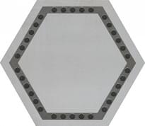 Плитка Керама Марацци Раваль Декор Серый Светлый 29x33.4 см, поверхность матовая