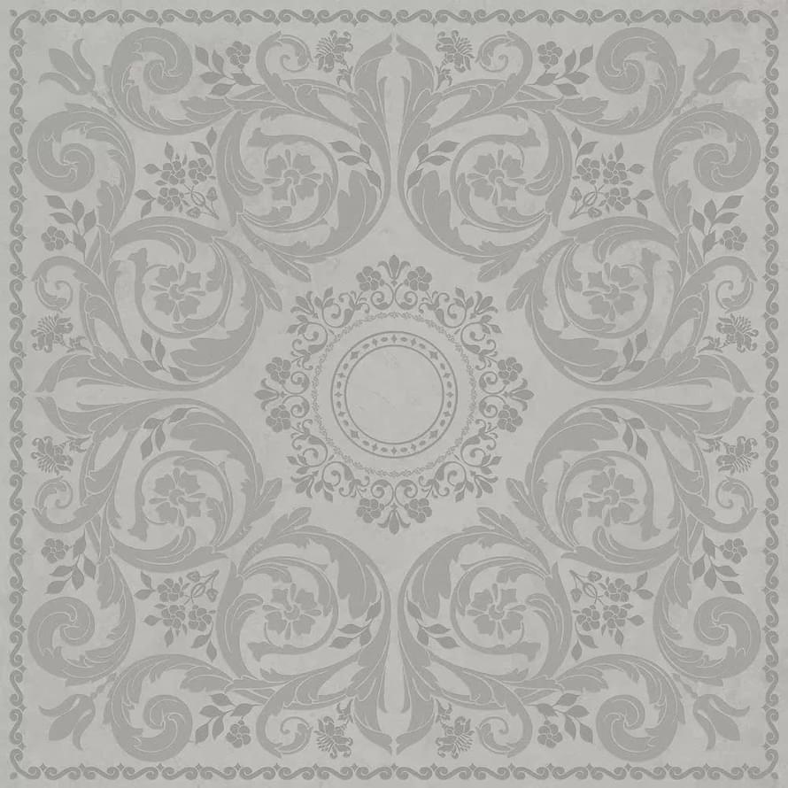 Керама Марацци Риальто Декор 2 Серый Матовый Обрезной 80x80