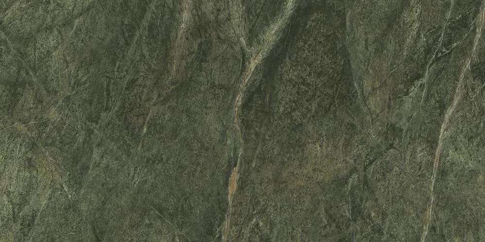 Плитка Керама Марацци Риальто Нобиле Зелёный Тёмный Лаппатированный Обрезной 60x119.5 см, поверхность полированная