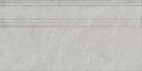 Плитка Керама Марацци Риальто Плинтус Серый Светлый Глянцевый Обрезной 20x40 см, поверхность глянец