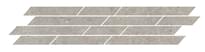 Плитка Керама Марацци Риккарди Декор Мозаичный Серый Светлый Матовый 9.8x46.8 см, поверхность матовая