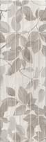 Плитка Керама Марацци Семпионе Декор Белый Структура Обрезной 30x89.5 см, поверхность матовая