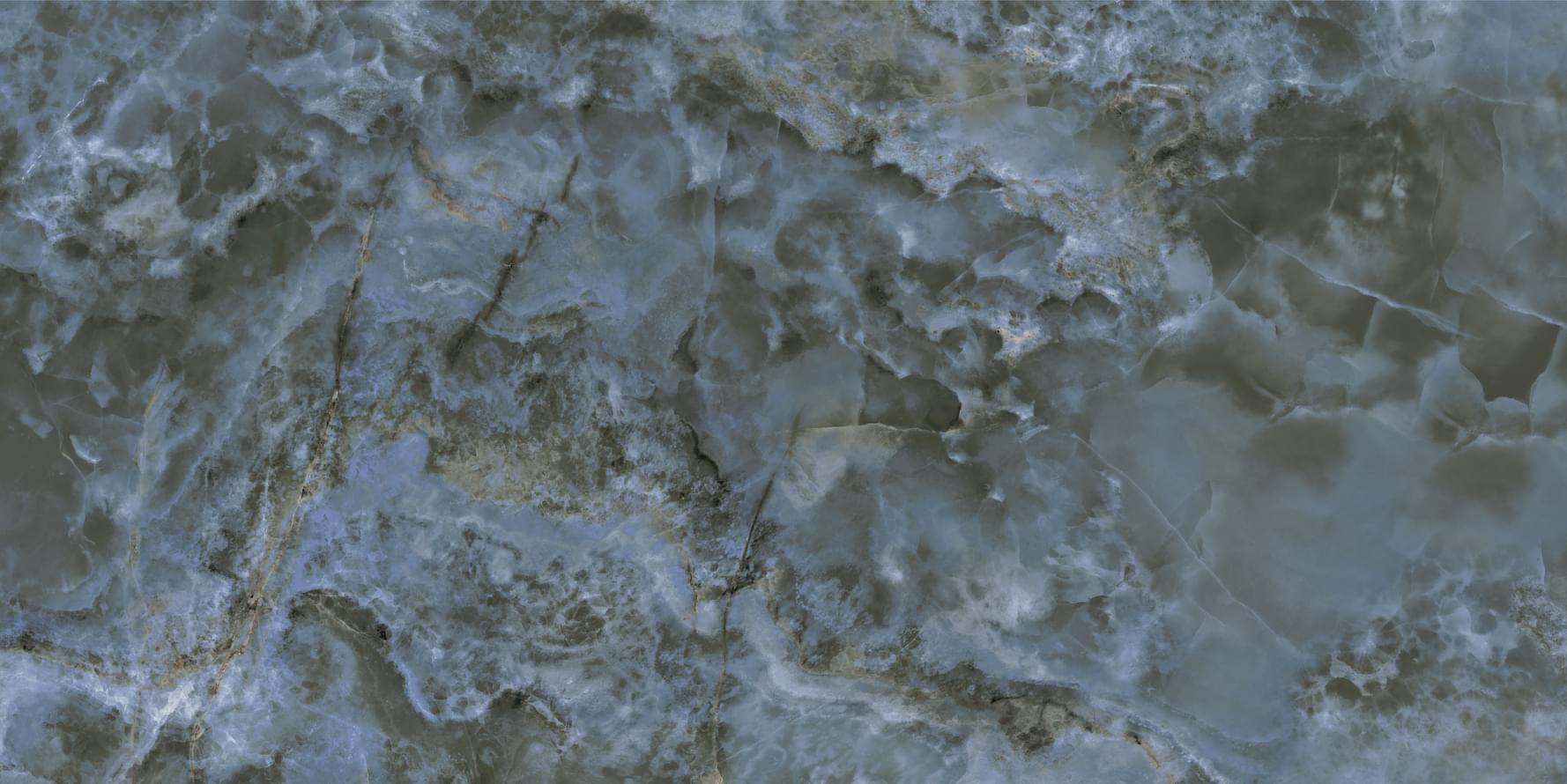 Плитка Керама Марацци Сен-Тропе Синий Глянцевый Обрезной 60x119.5 см, поверхность глянец