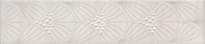 Плитка Керама Марацци Сияние Бордюр Светлый 5.4x25 см, поверхность глянец