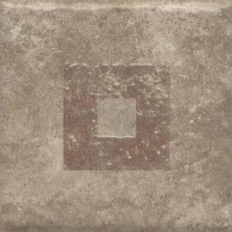 Плитка Керама Марацци Спартель Декор 3 Бежевый Матовый 9.8x9.8 см, поверхность матовая