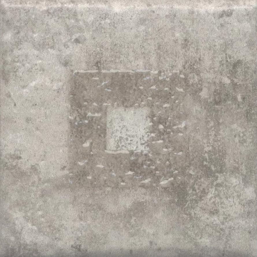 Плитка Керама Марацци Спартель Декор 3 Серый Матовый 9.8x9.8 см, поверхность матовая