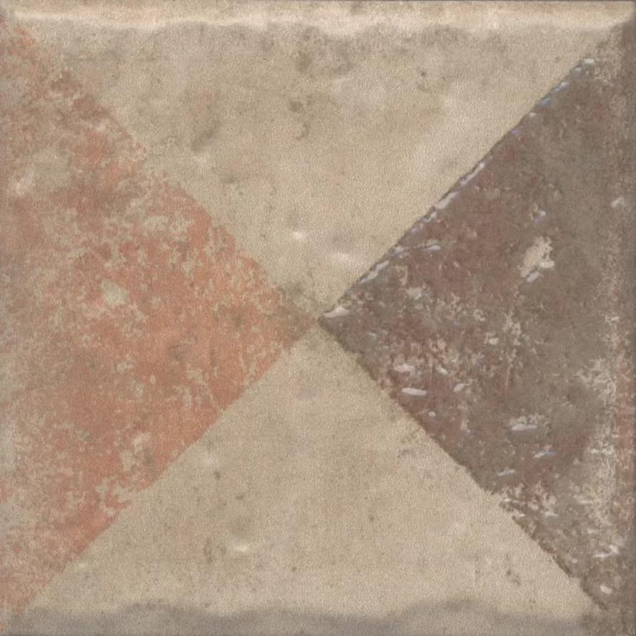 Плитка Керама Марацци Спартель Декор 4 Бежевый Матовый 9.8x9.8 см, поверхность матовая