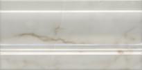 Плитка Керама Марацци Стемма Плинтус Белый 10x20 см, поверхность глянец