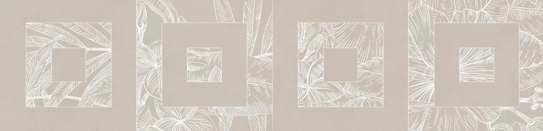 Плитка Керама Марацци Таделакт Бордюр Бежевый Светлый Матовый Обрезной 14.5x60 см, поверхность матовая